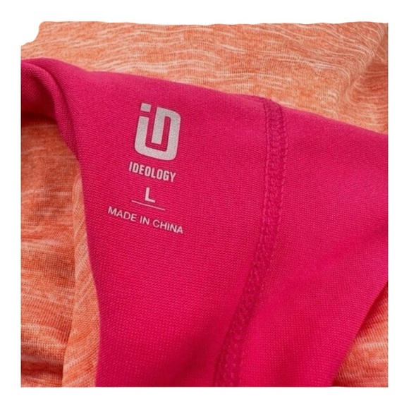 ID Ideology Big Girls Sleeveless Workout Dress Resort Coral/Pink LARGE NWT - Picture 6 of 9